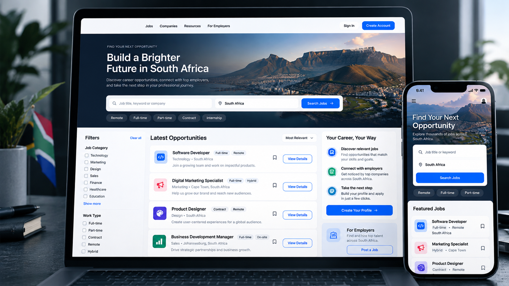 Recruitment & Job Search Platform